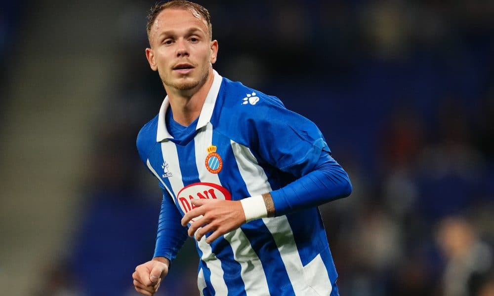 Irvin Cardona sous le maillot de l'Espanyol Barcelone