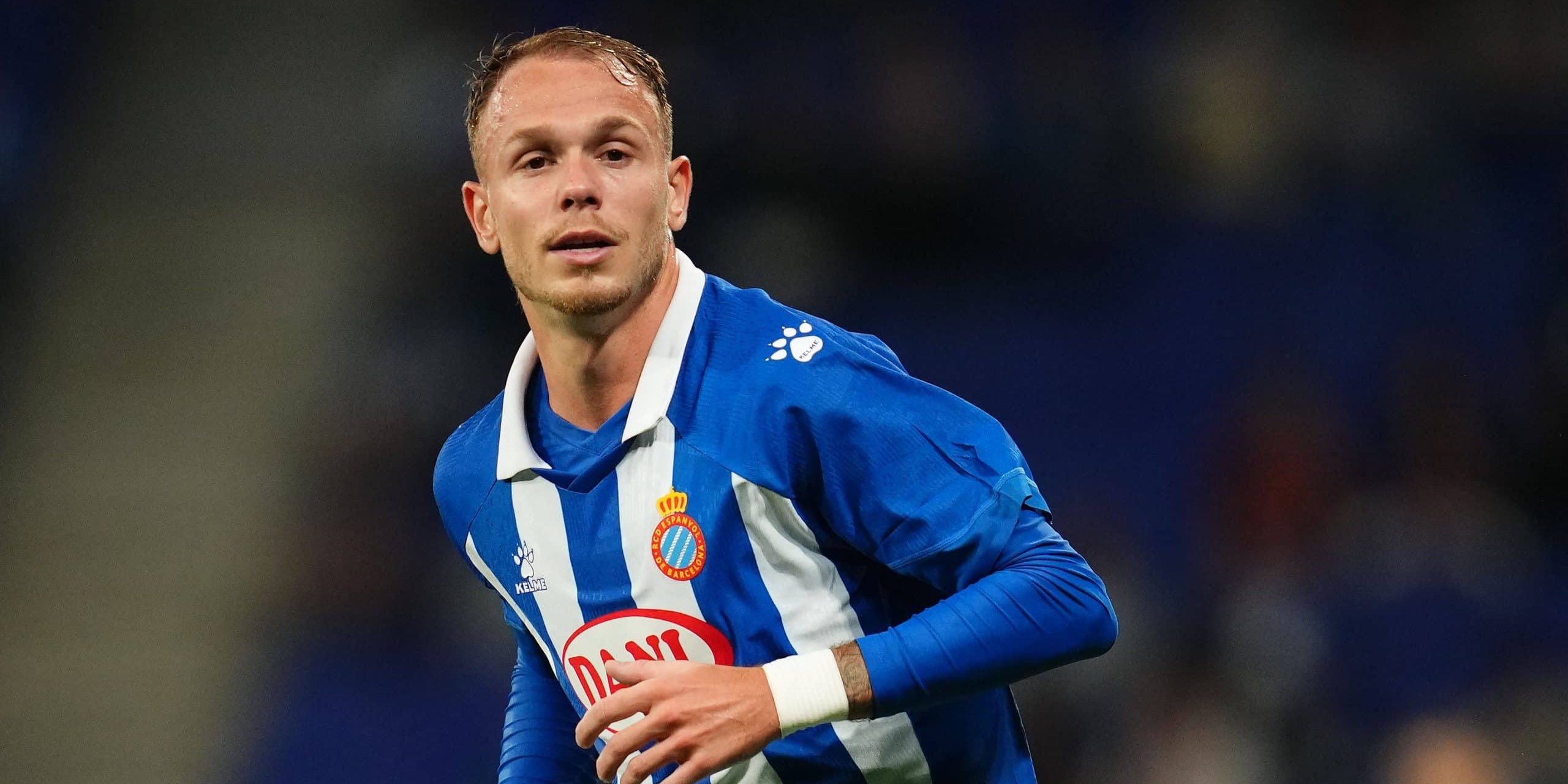 Irvin Cardona sous le maillot de l'Espanyol Barcelone