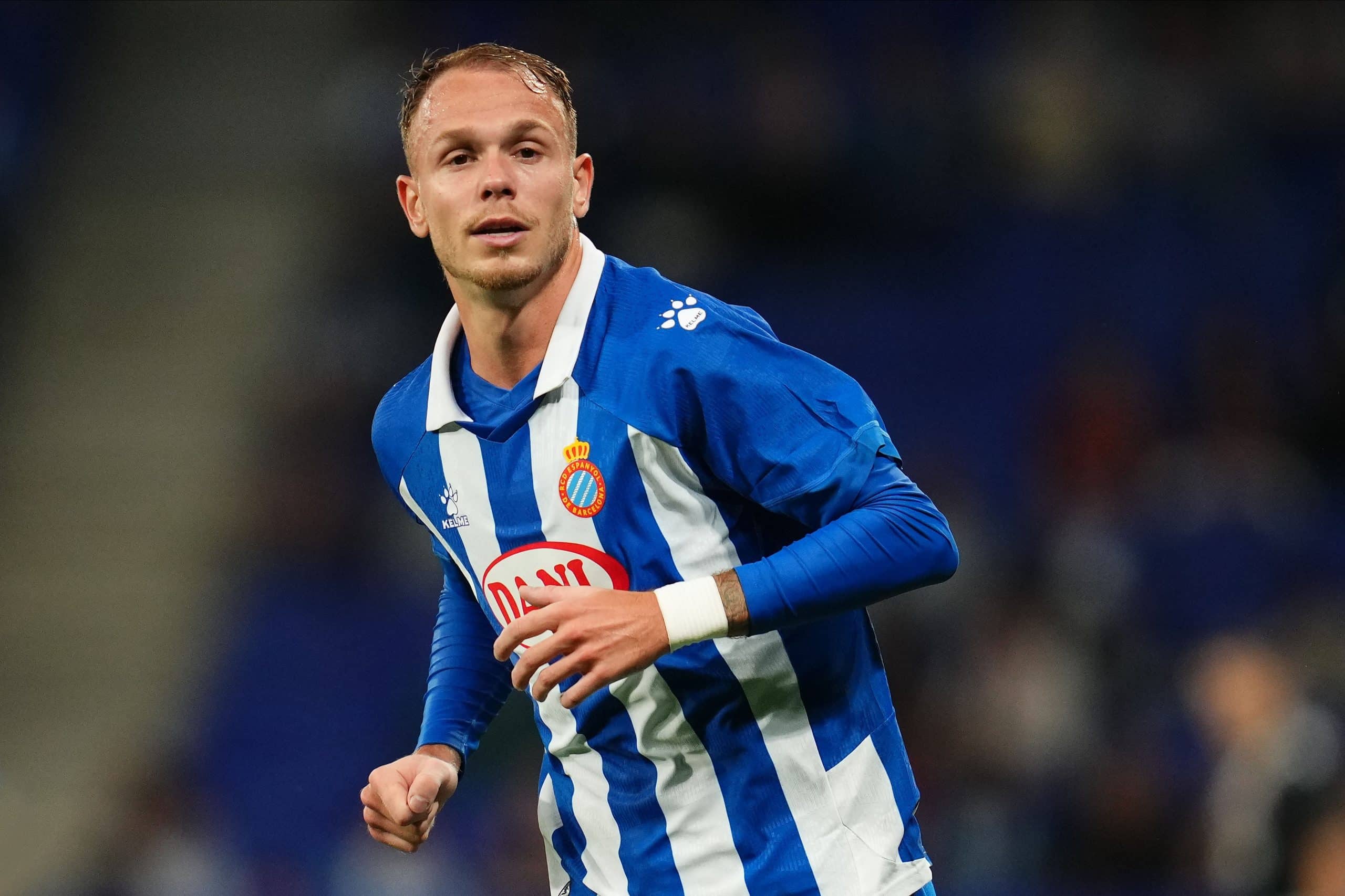 Irvin Cardona sous le maillot de l'Espanyol Barcelone