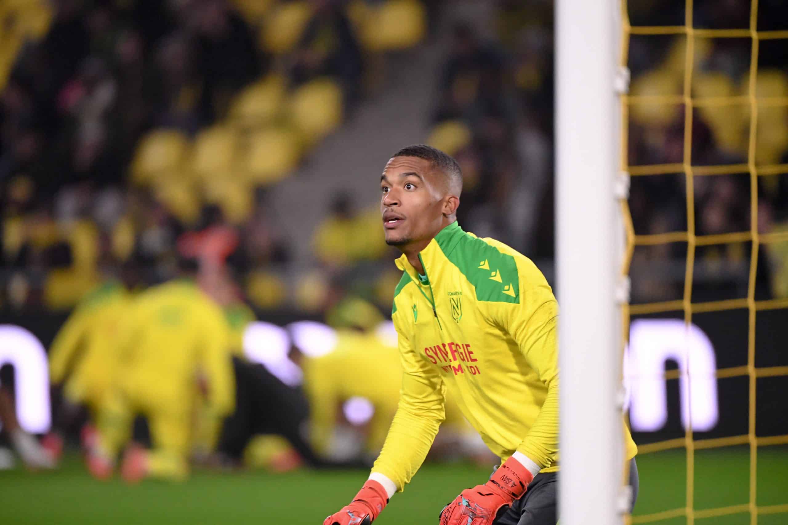 Alban Lafont, le gardien du FC Nantes.