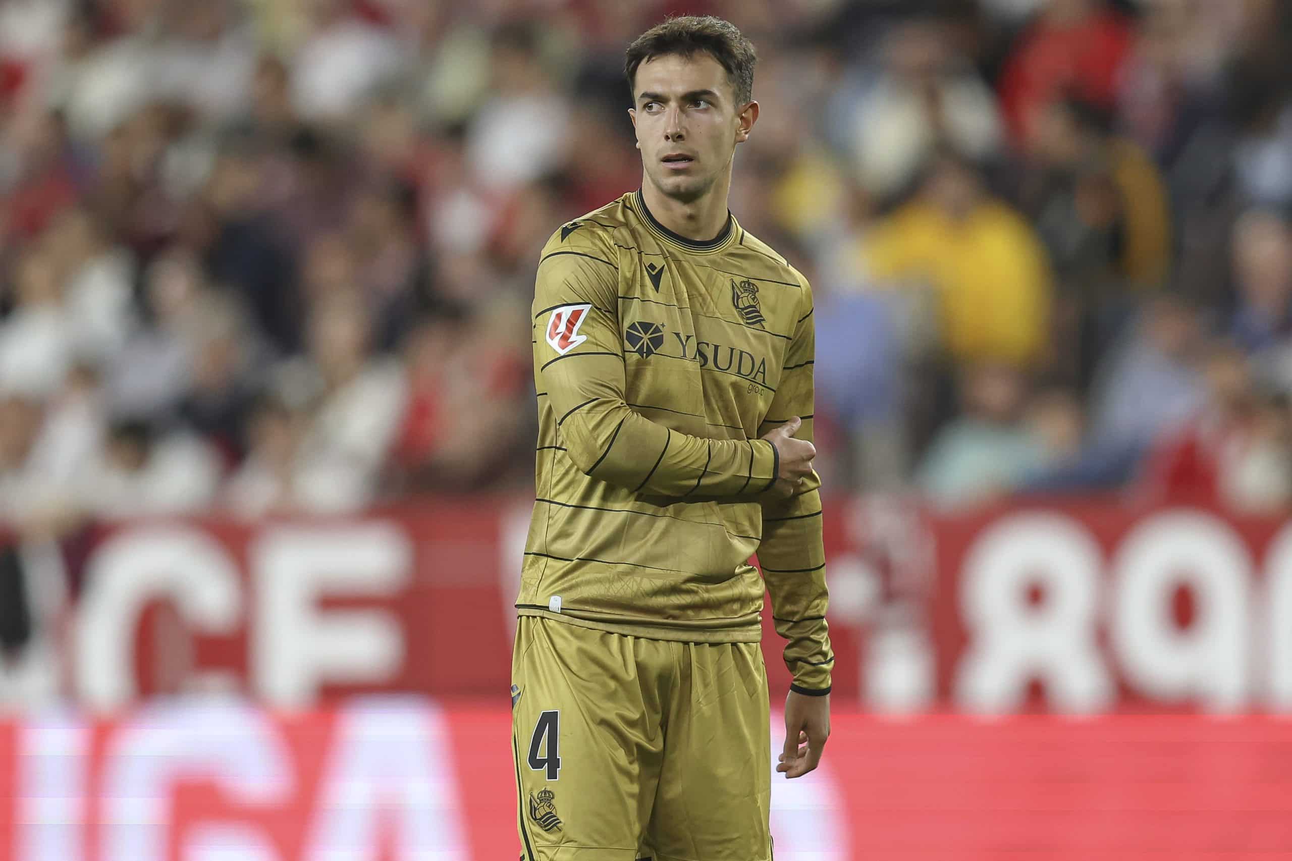 Martín Zubimendi, joueur de la Real Sociedad.