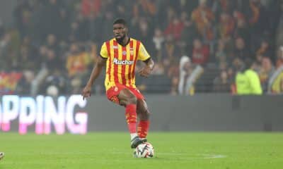 Kevin Danso sous le maillot du RC Lens