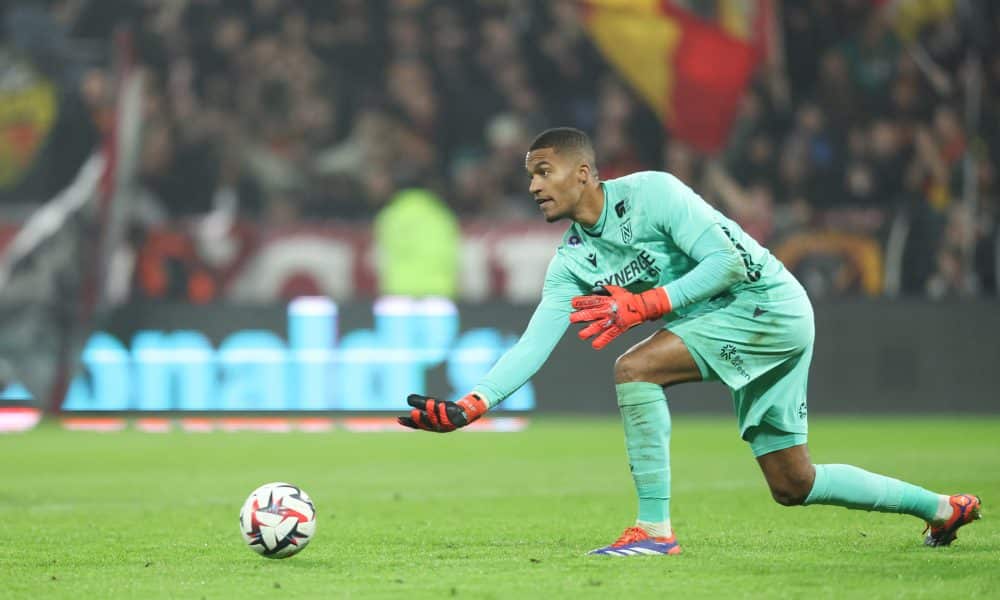 Le gardien du FC Nantes Alban Lafont.