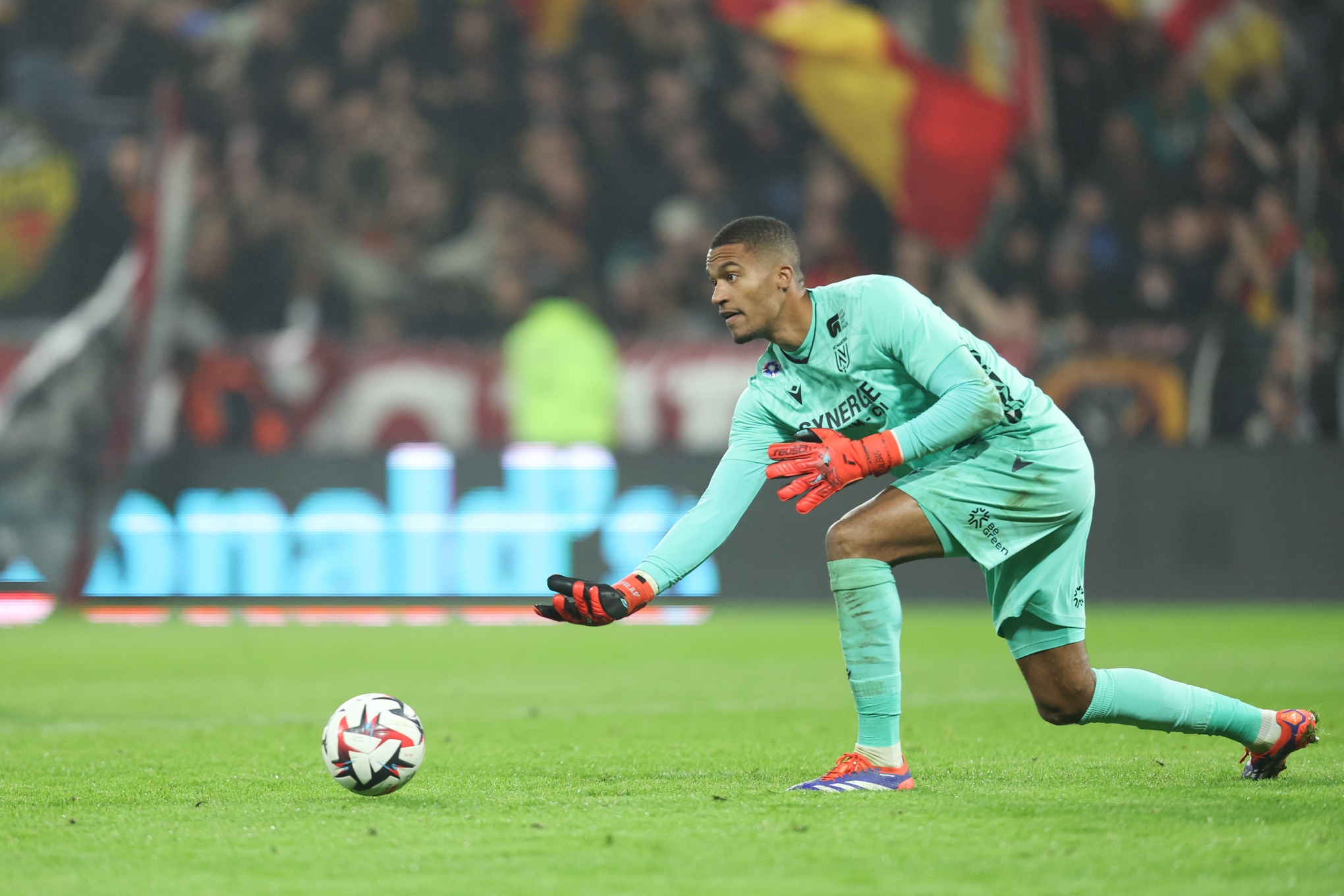 Le gardien du FC Nantes Alban Lafont.