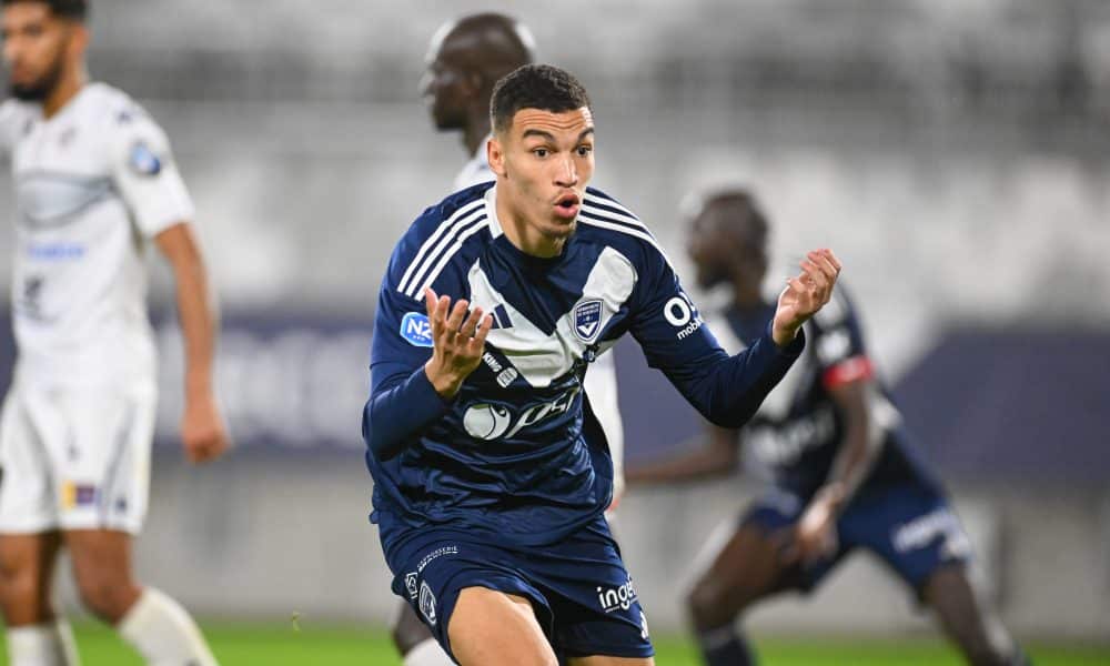 Le défenseur des Girondins de Bordeaux Nassim Ranem.