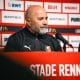 Jorge Sampaoli (Stade Rennais) en conférence de presse