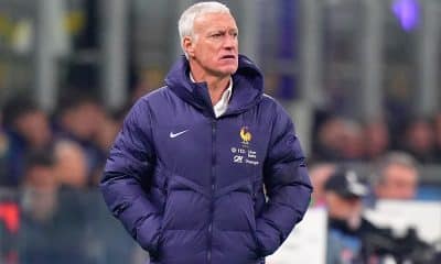 Didier Deschamps, le sélectionneur de l'équipe de France.