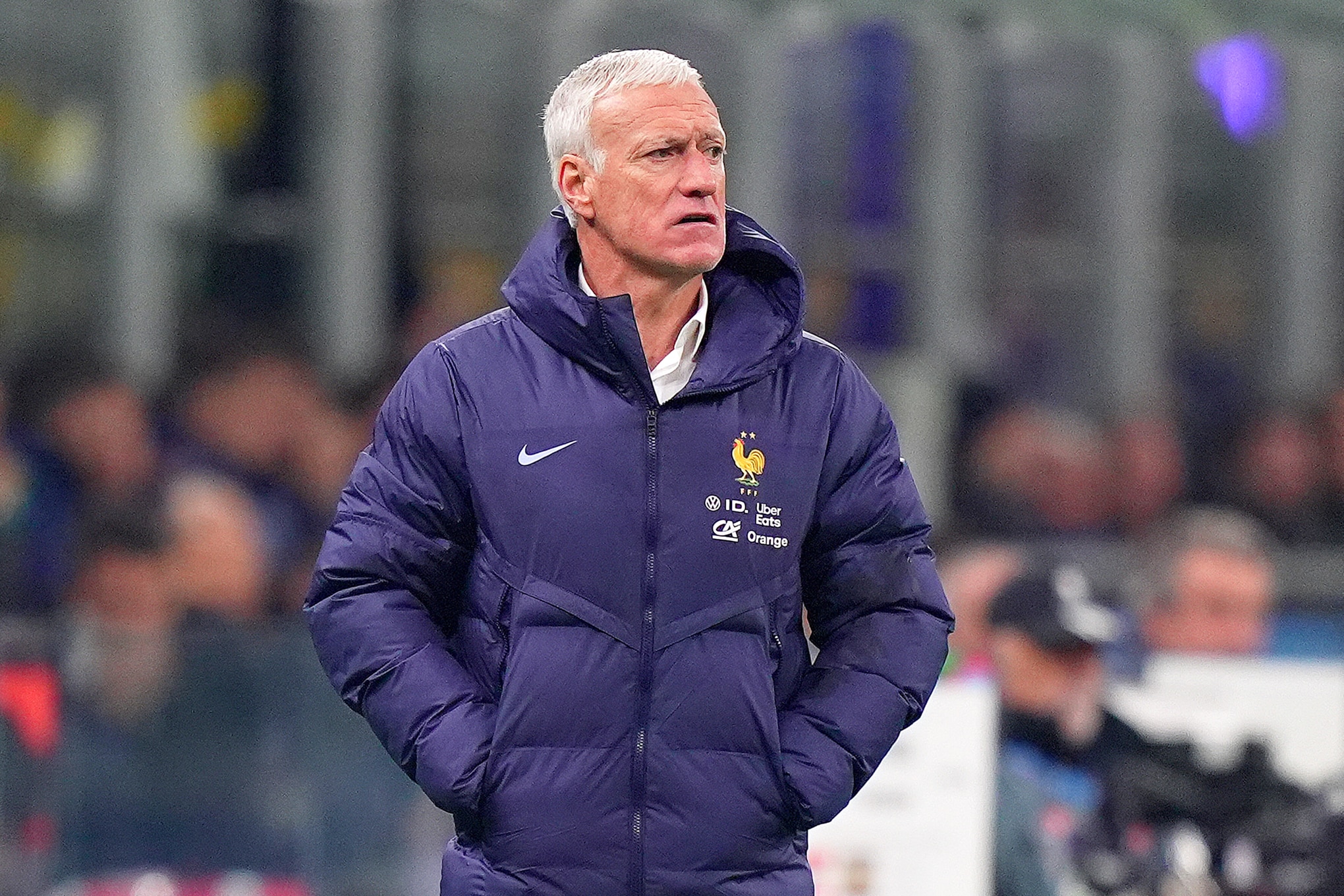 Didier Deschamps, le sélectionneur de l'équipe de France.