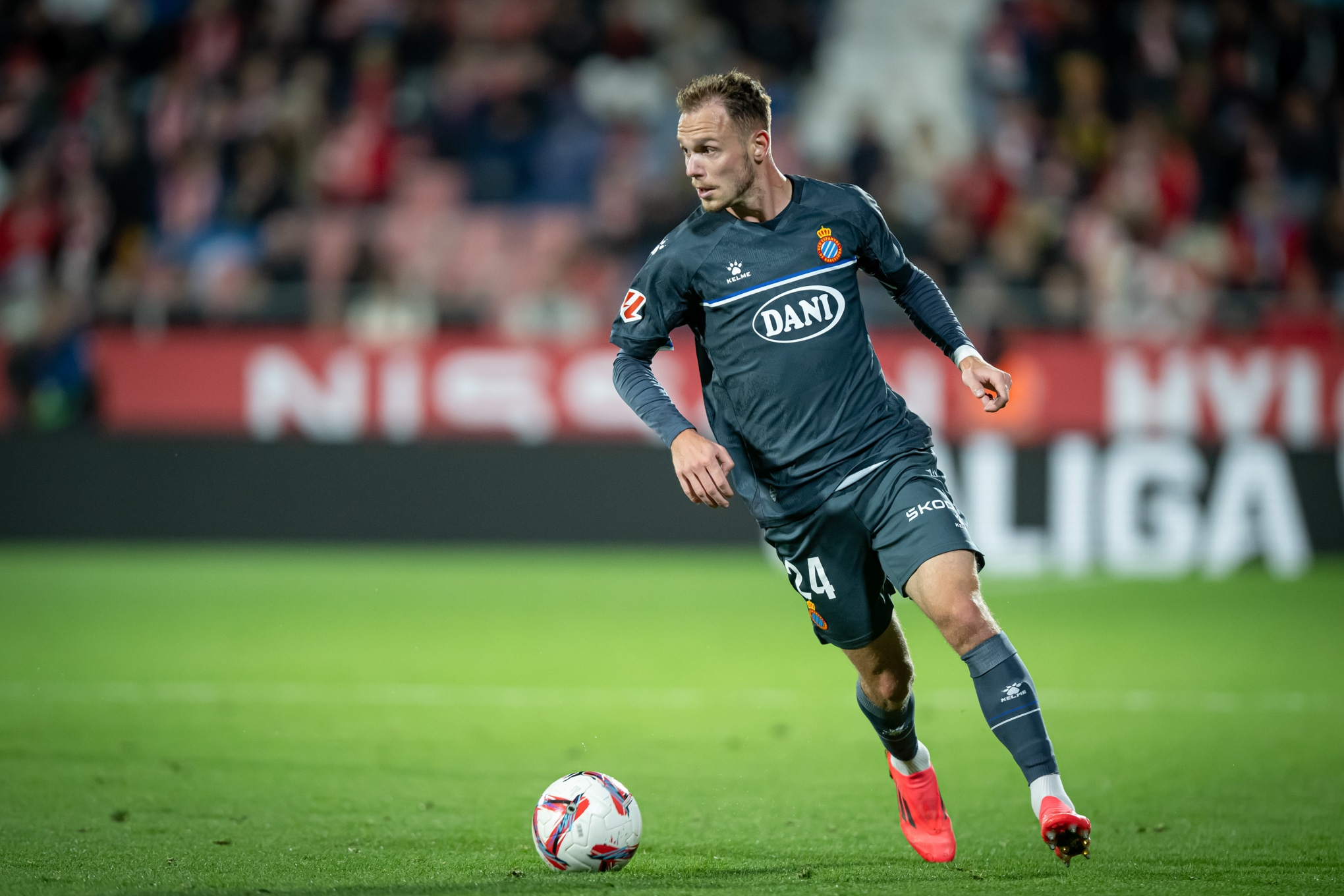 Irvin Cardona sous le maillot de l'Espanyol Barcelone