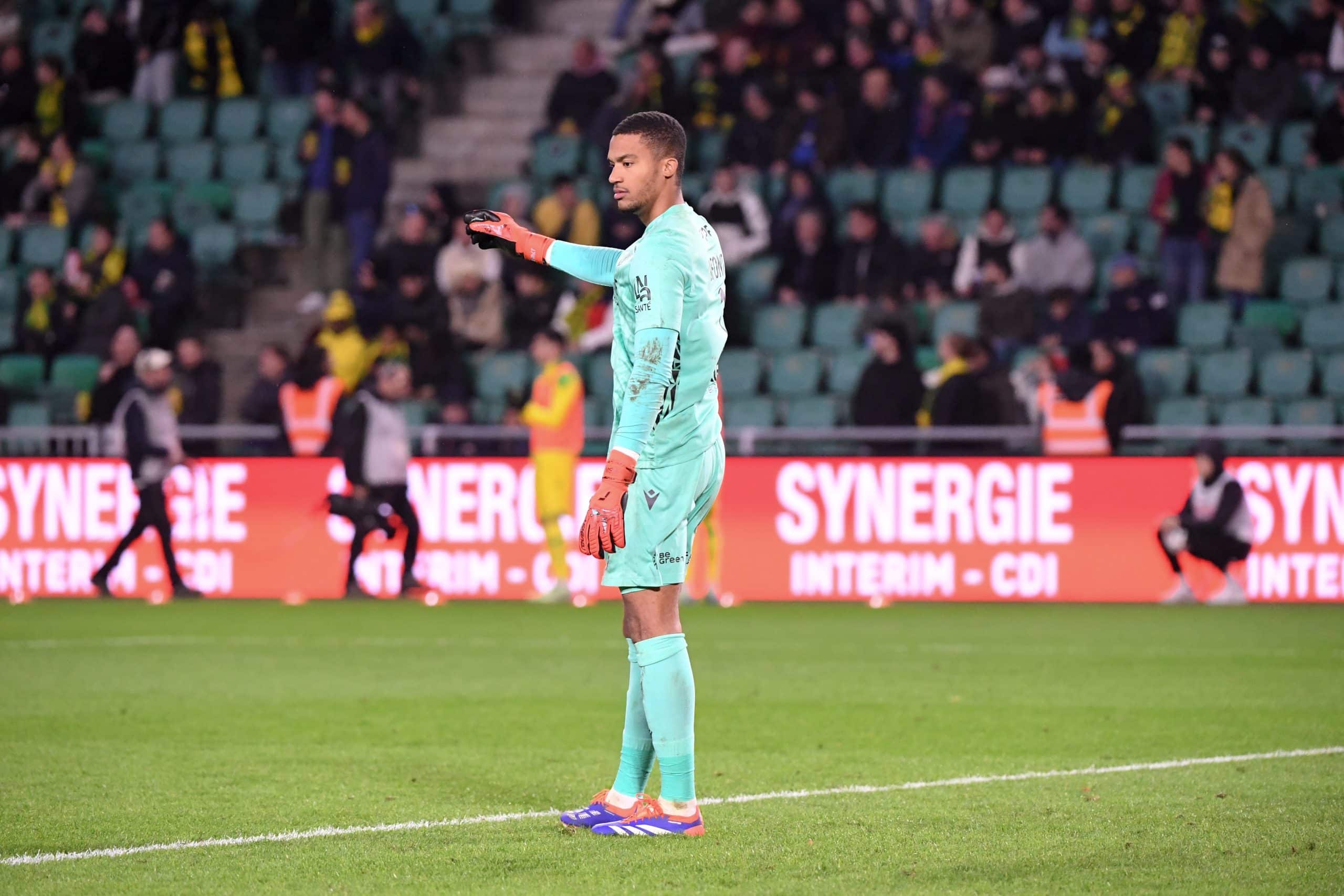 Le gardien du FC Nantes Alban Lafont.
