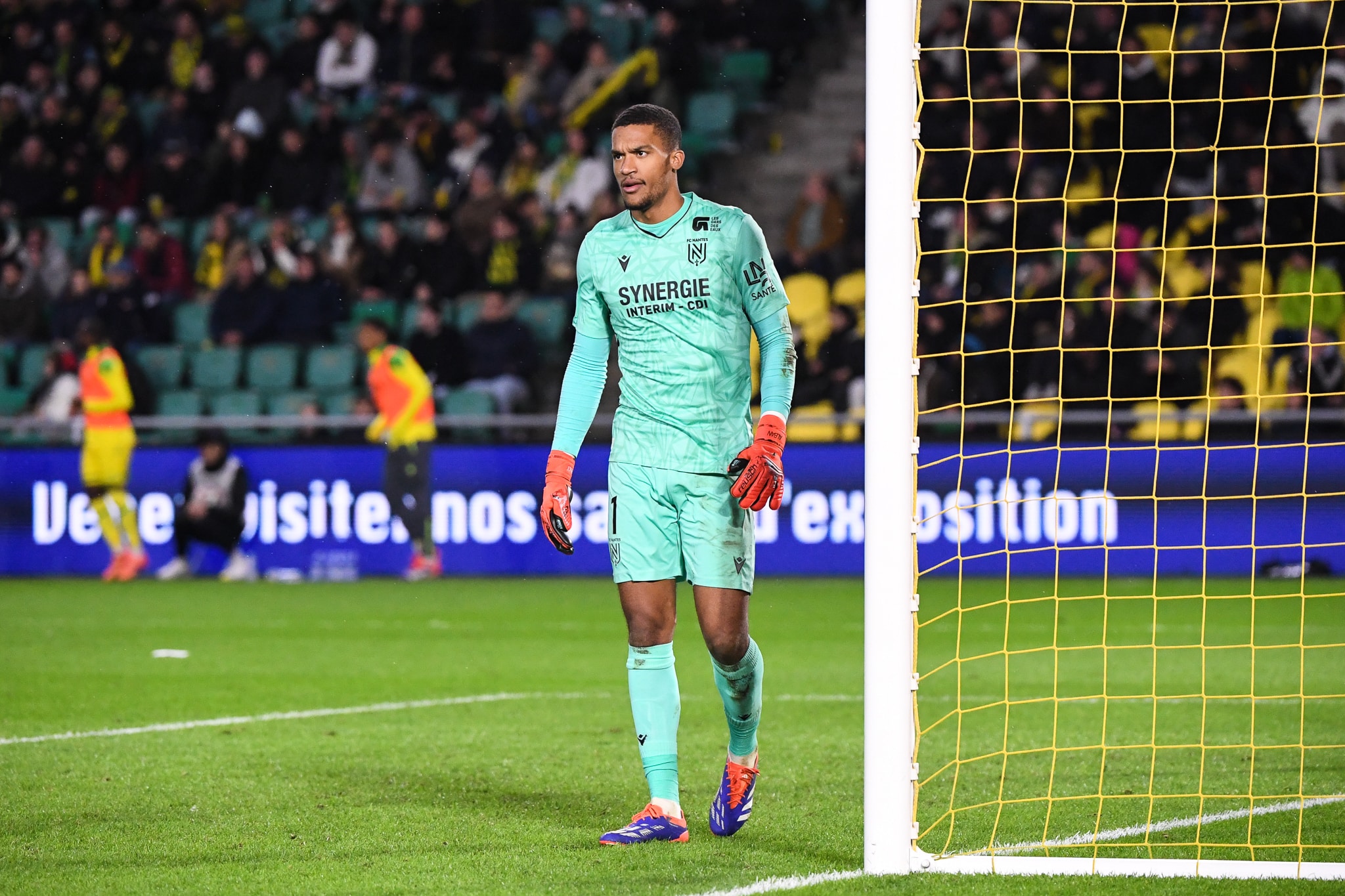 Alban Lafont sous le maillot du FC Nantes