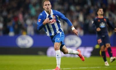 Irvin Cardona sous le maillot de l'Espanyol Barcelone