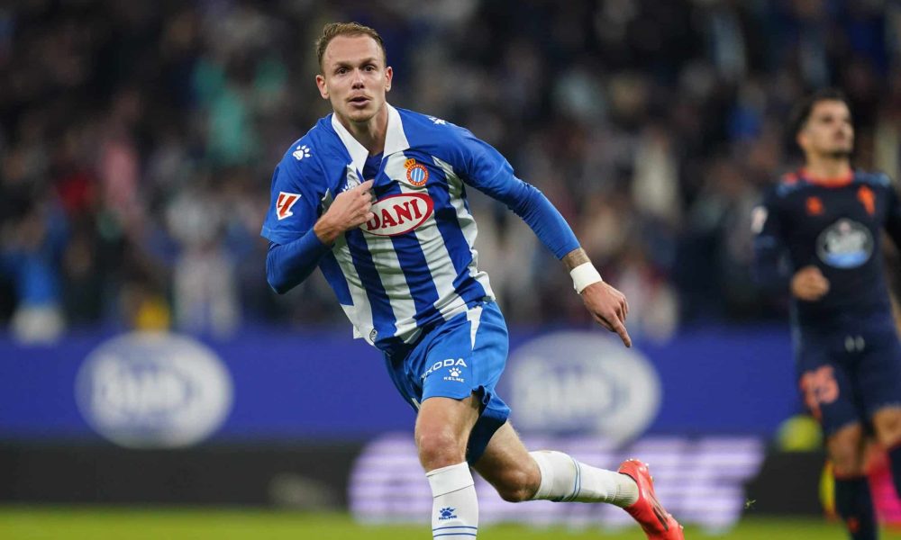 Irvin Cardona sous le maillot de l'Espanyol Barcelone