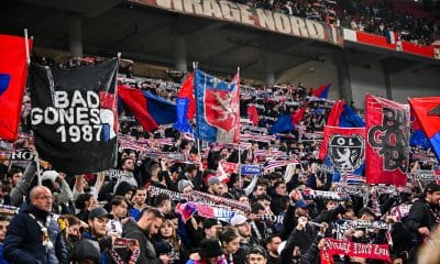 Les supporters de l'OL.