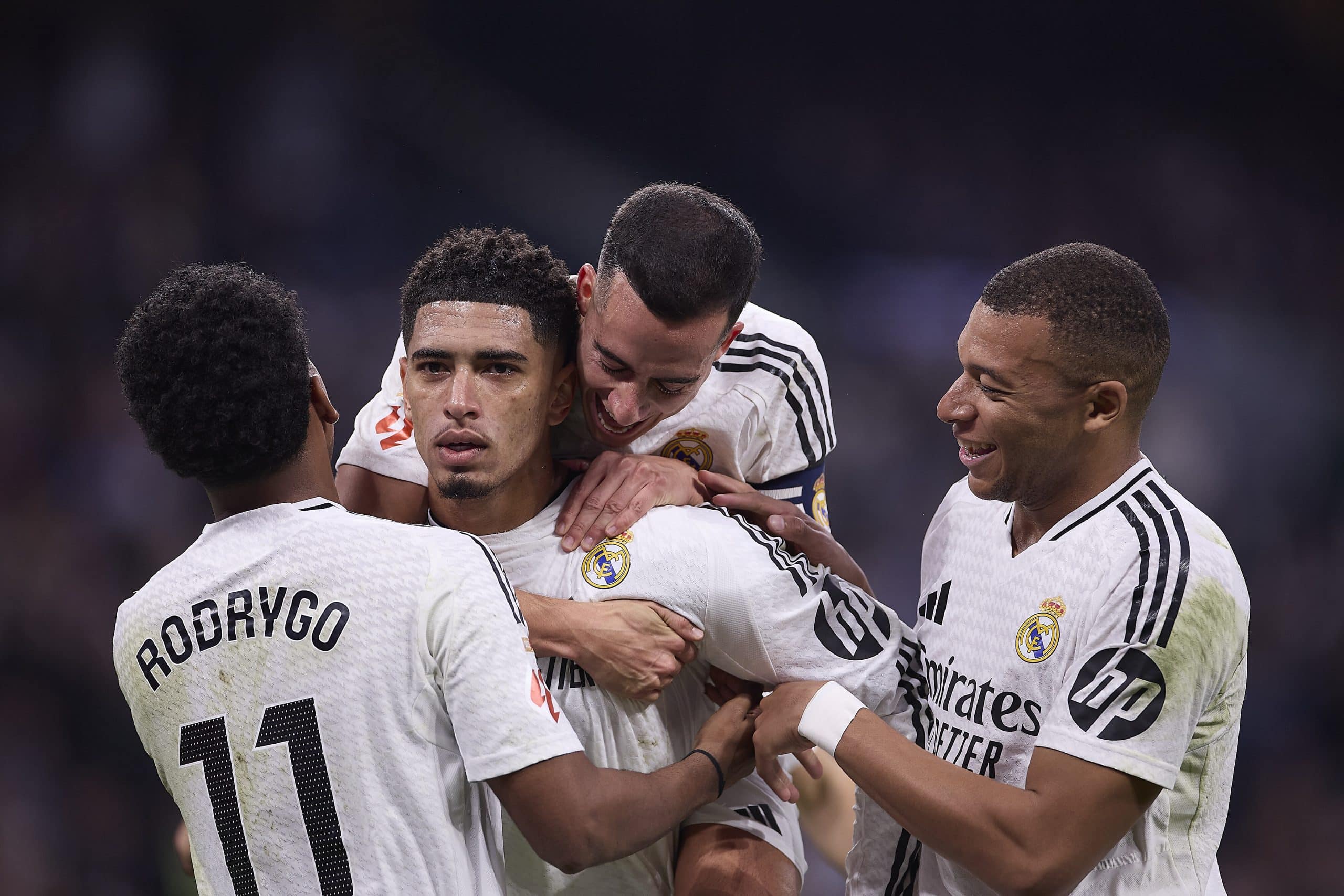 Les joueurs du Real Madrid