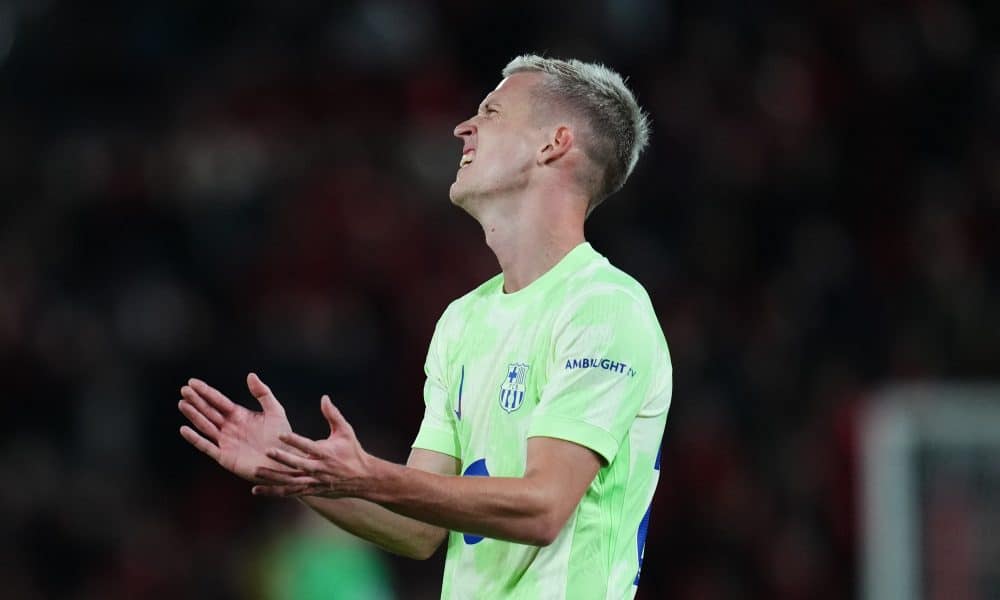 Dani Olmo peut faire la grimace au FC Barcelone...