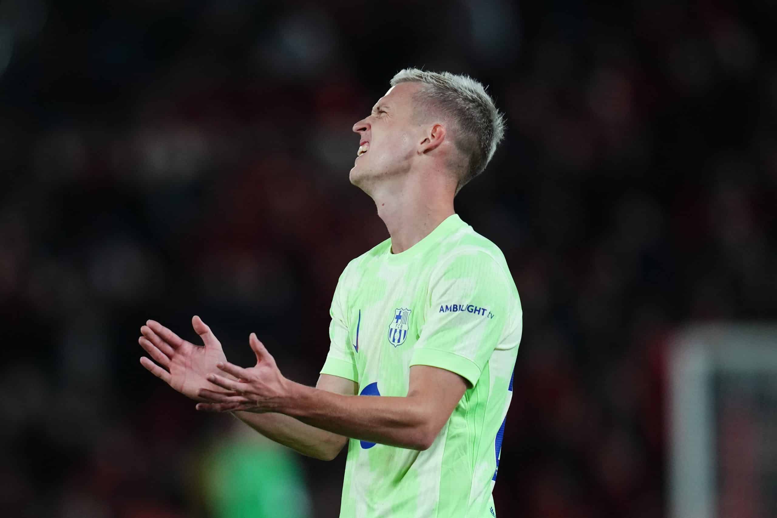 Dani Olmo peut faire la grimace au FC Barcelone...