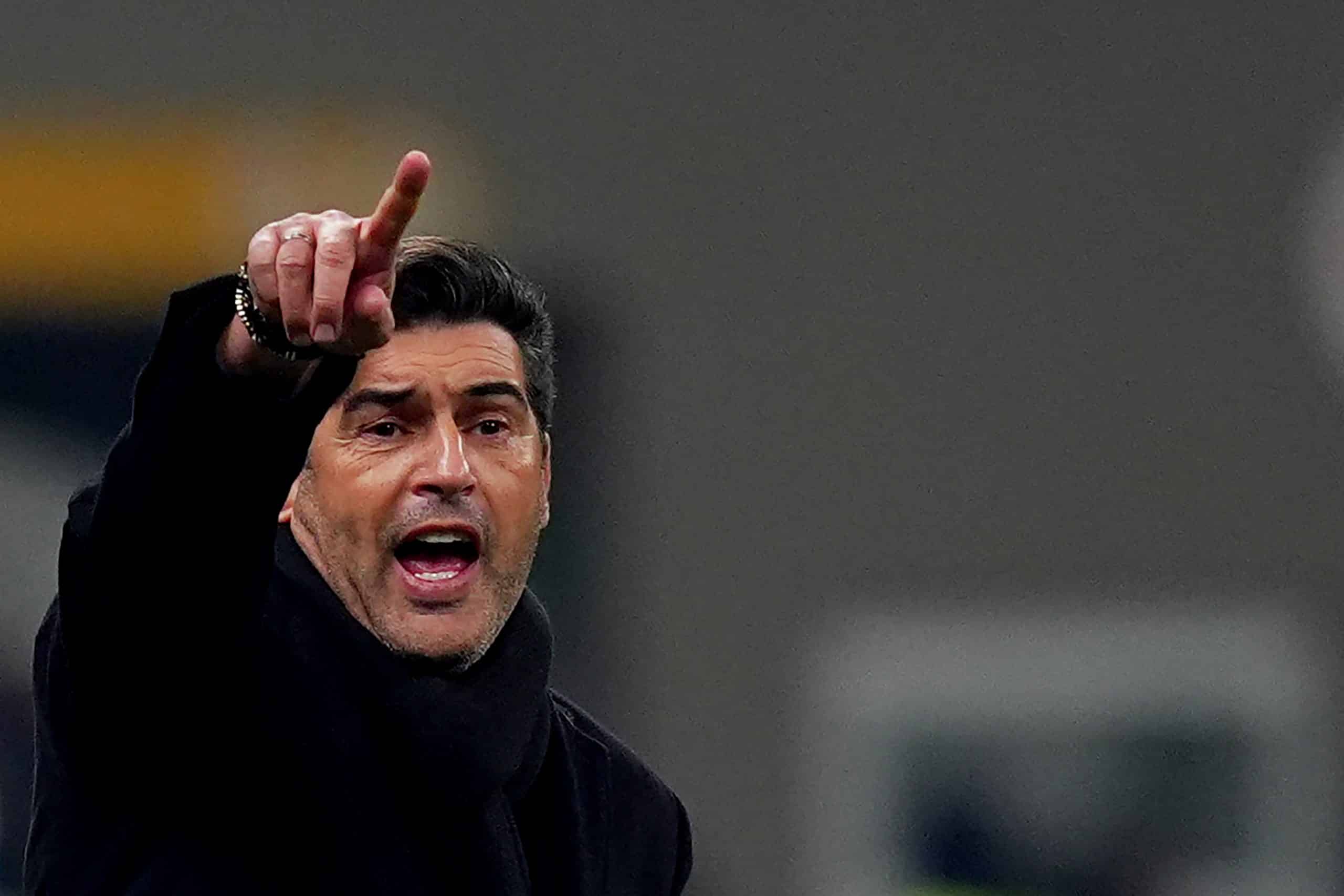 Paulo Fonseca, le coach de l'OL.