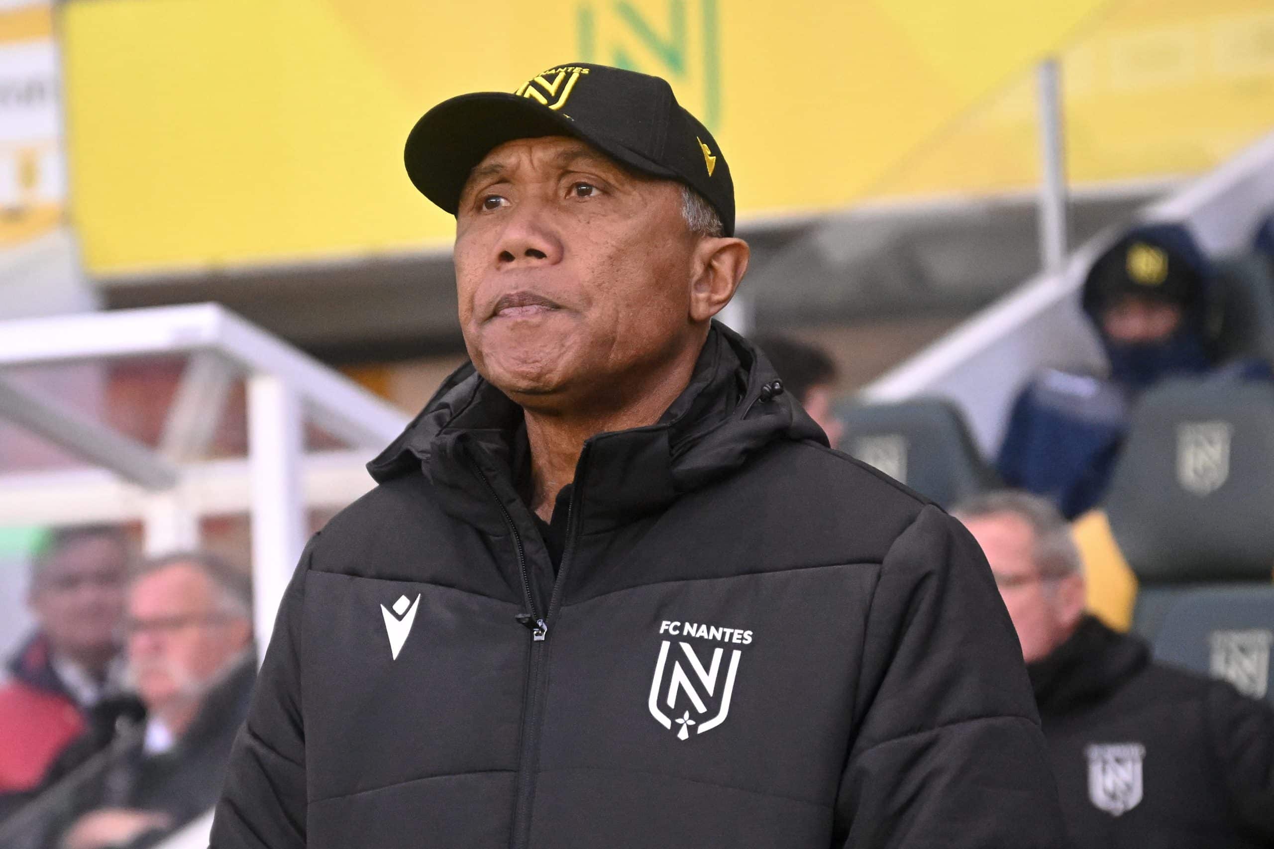 Antoine Kombouaré, l'entraîneur du FC Nantes.