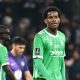 Pierre Ekwah, prêté cette saison par Sunderland à l'AS Saint-Etienne (ASSE).