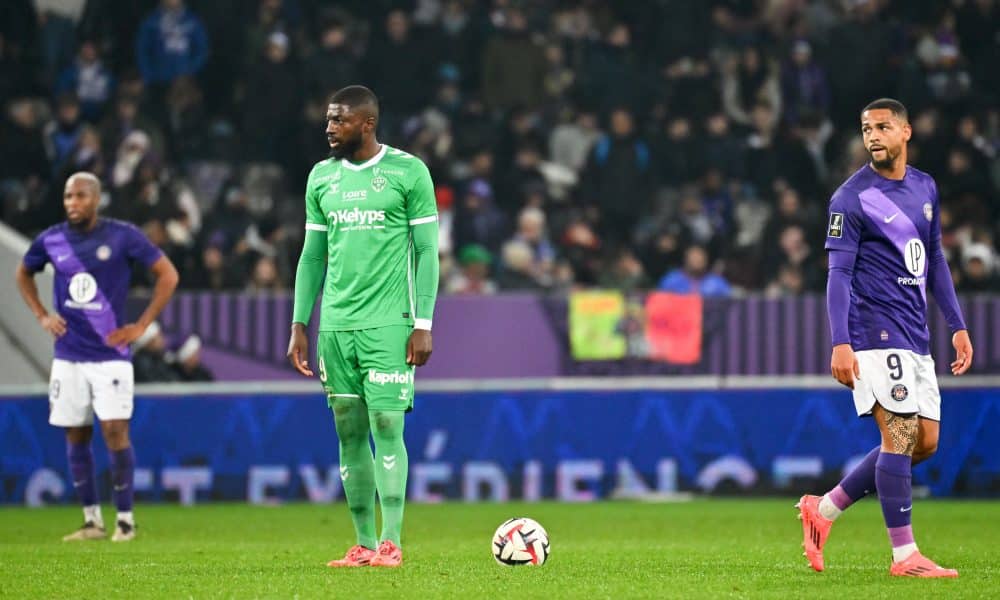 Ibrahim Sissoko, l'attaquant de l'ASSE.