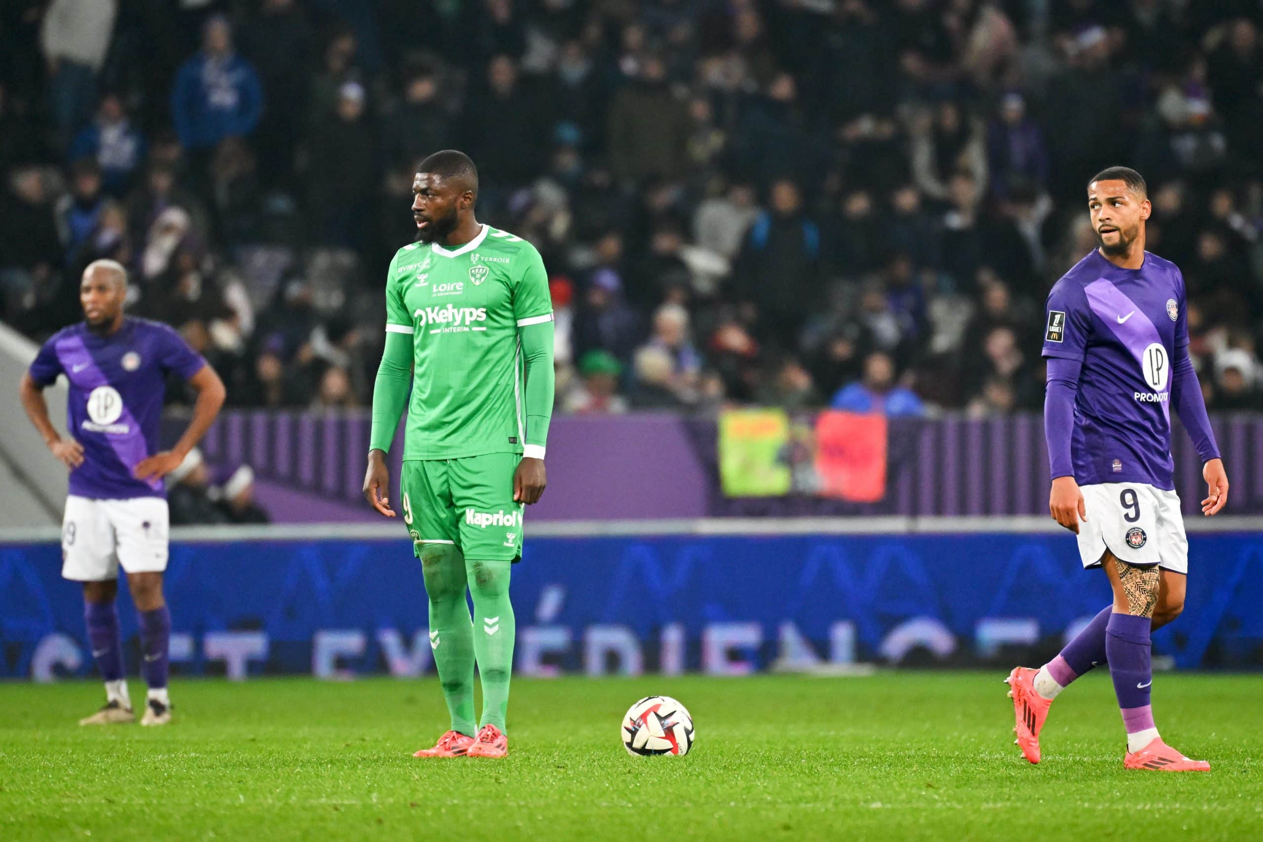 Ibrahim Sissoko, l'attaquant de l'ASSE.