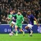 Zuriko Davitashvili lors du match aller entre le TFC et l'ASSE.