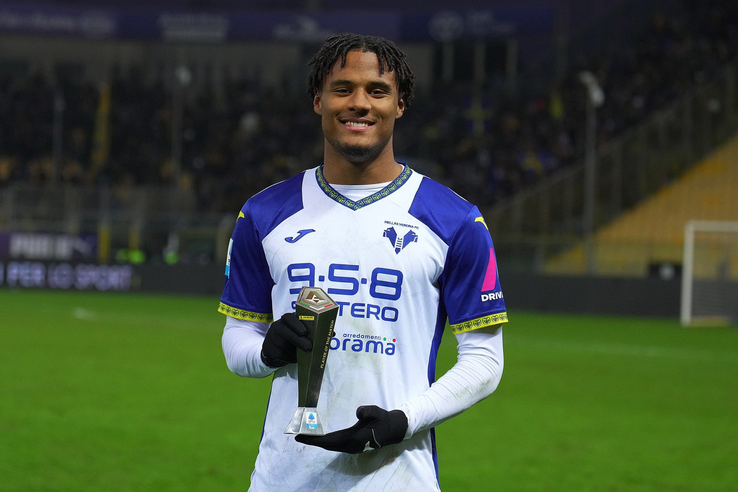 Amin Sarr retrouve le sourire au Hellas Vérone en Série A.