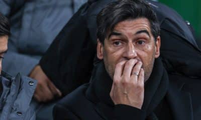 Paulo Fonseca, le nouvel entraîneur de l'OL, en pleine réflexion.