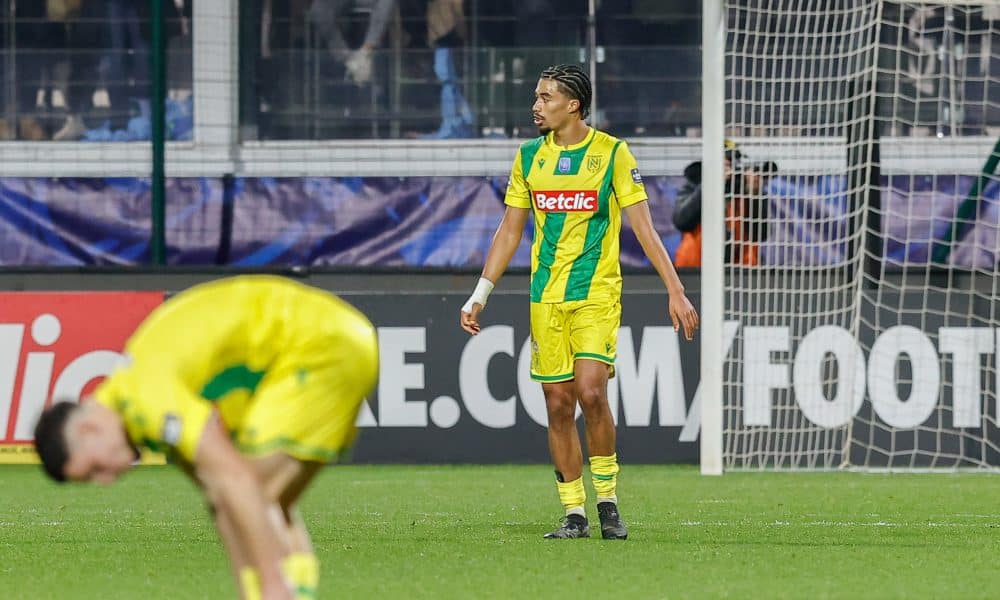 Nathan Zézé, le défenseur du FC Nantes.