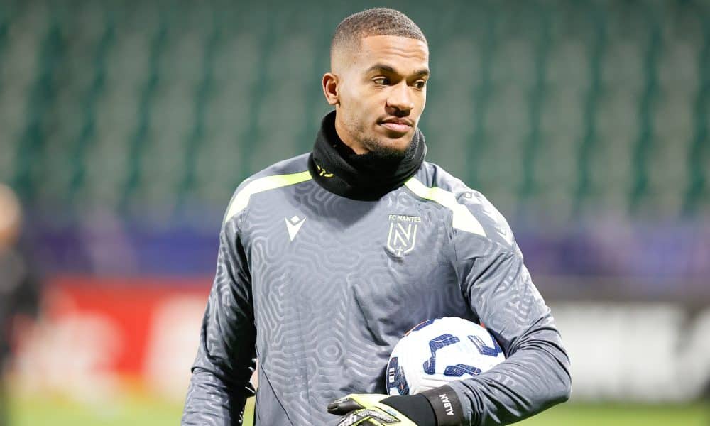 Le gardien du FC Nantes Alban Lafont.