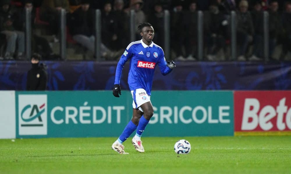 Le Strasbourgeois Abakar Sylla.