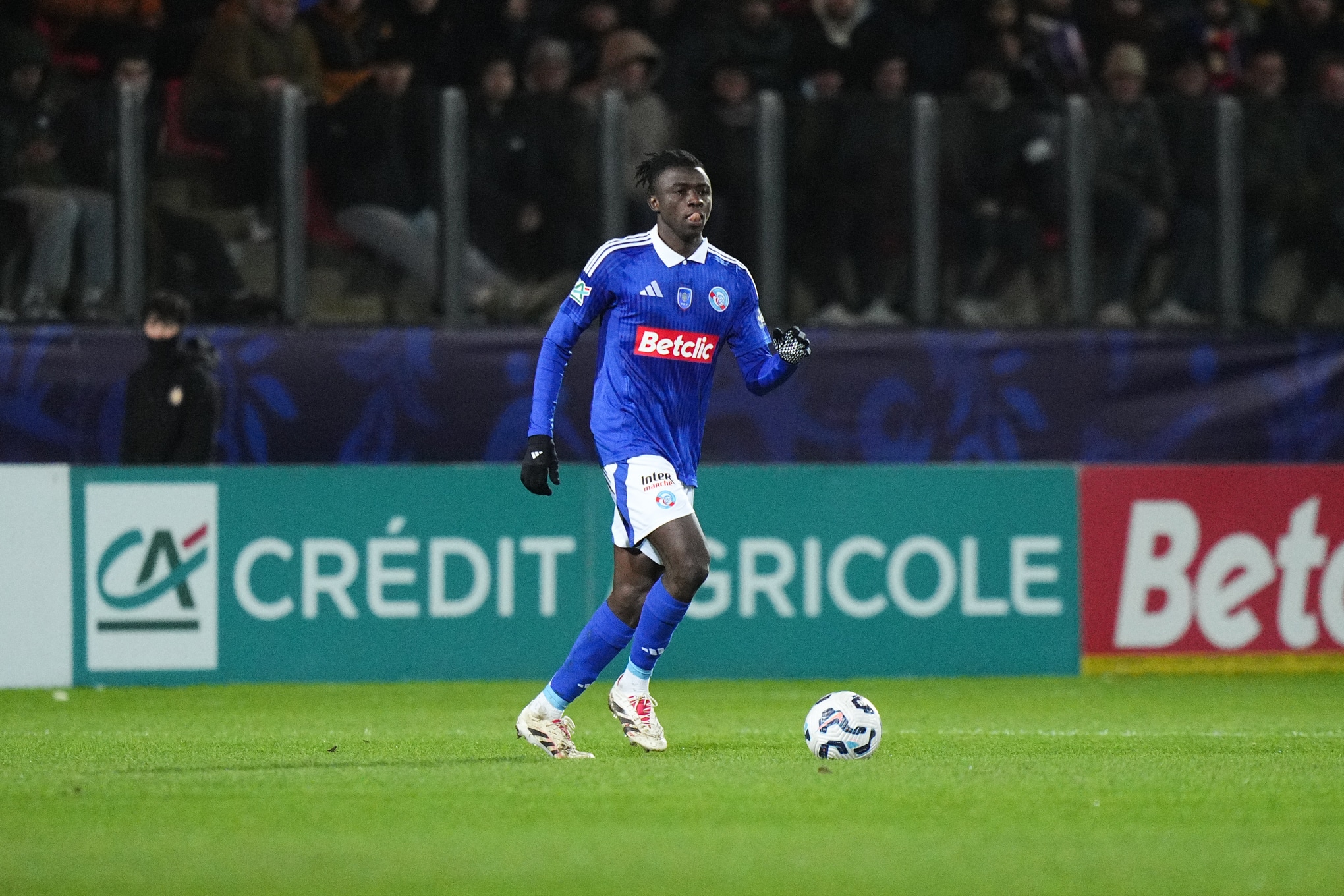 Le Strasbourgeois Abakar Sylla.