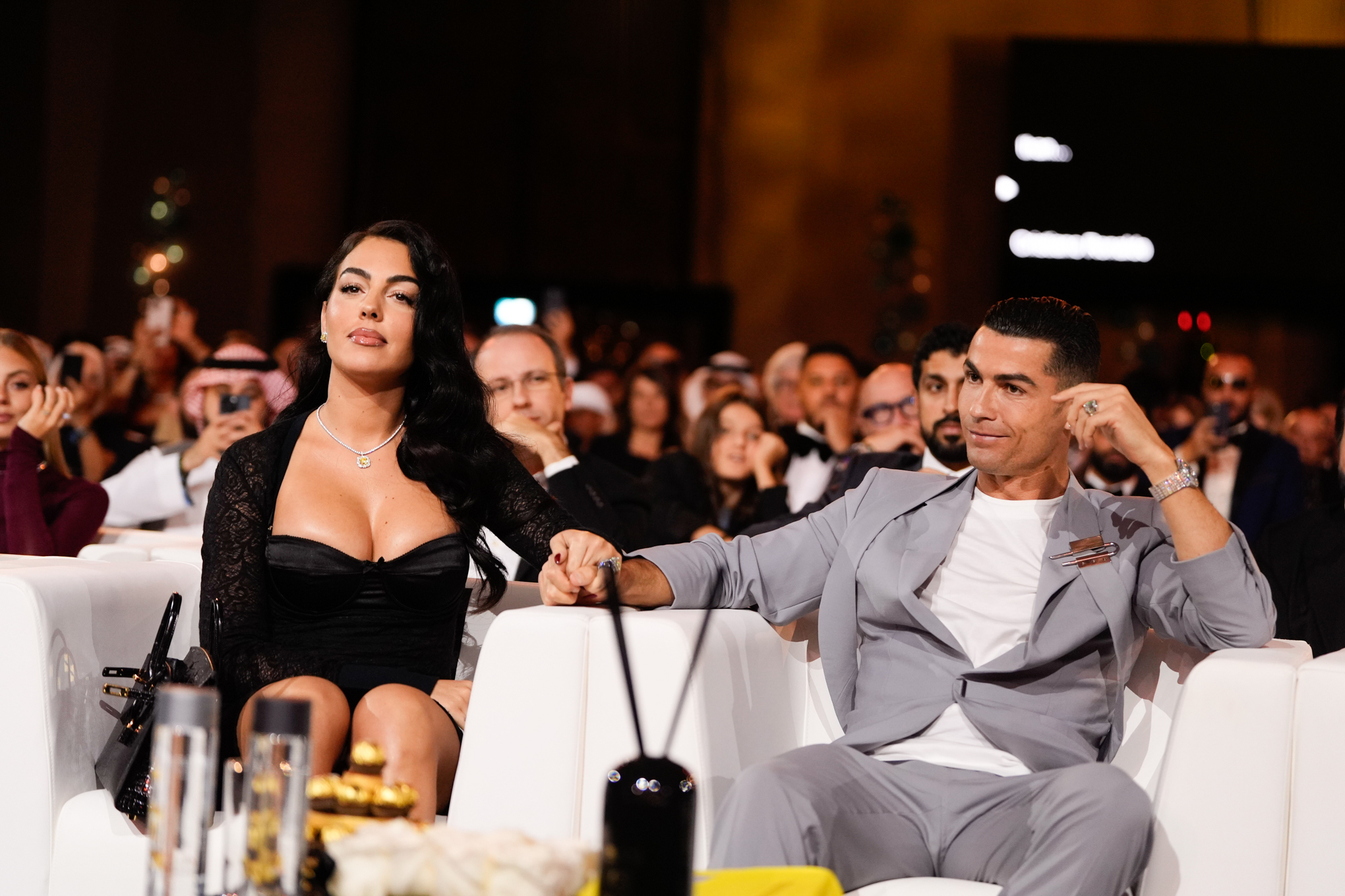 Georgina Rodriguez et Cristiano Ronaldo.