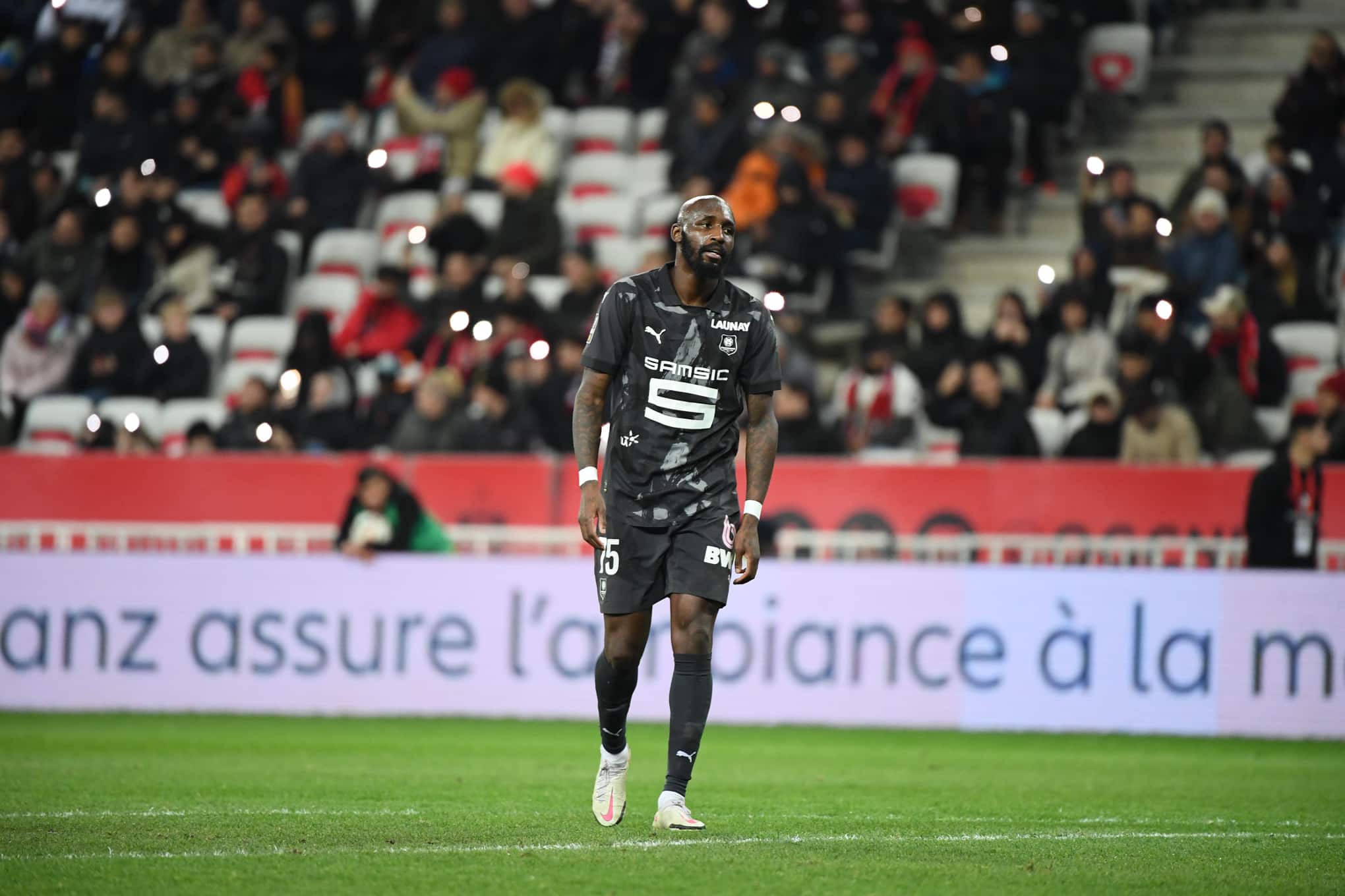 Seko Fofana (Stade Rennais) peine déjà à retrouver son rythme de croisière.