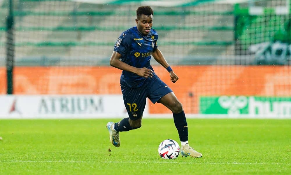 Amadou Koné, joueur du Stade de Reims.