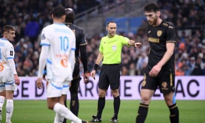 Thomas Léonard lors du match OM-Le Havre (5-1).