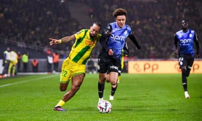 Sorba Thomas a livré une belle bataille lors de FC Nantes - AS Monaco.