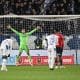 Jonathan David a raté un penalty lors d'AJ Auxerre - LOSC.