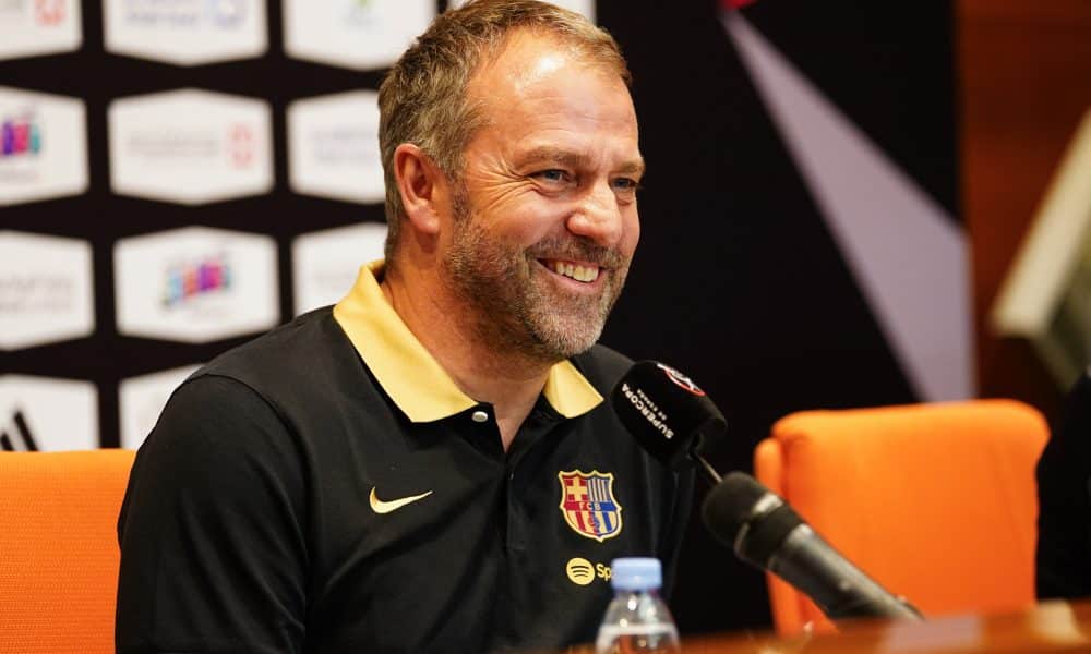 Hansi Flick, le coach du FC Barcelone