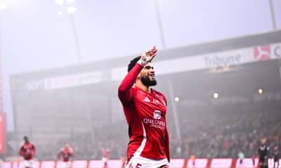 Mahdi Camara (Stade Brestois) n'a pas raté les supporters de l'OL...