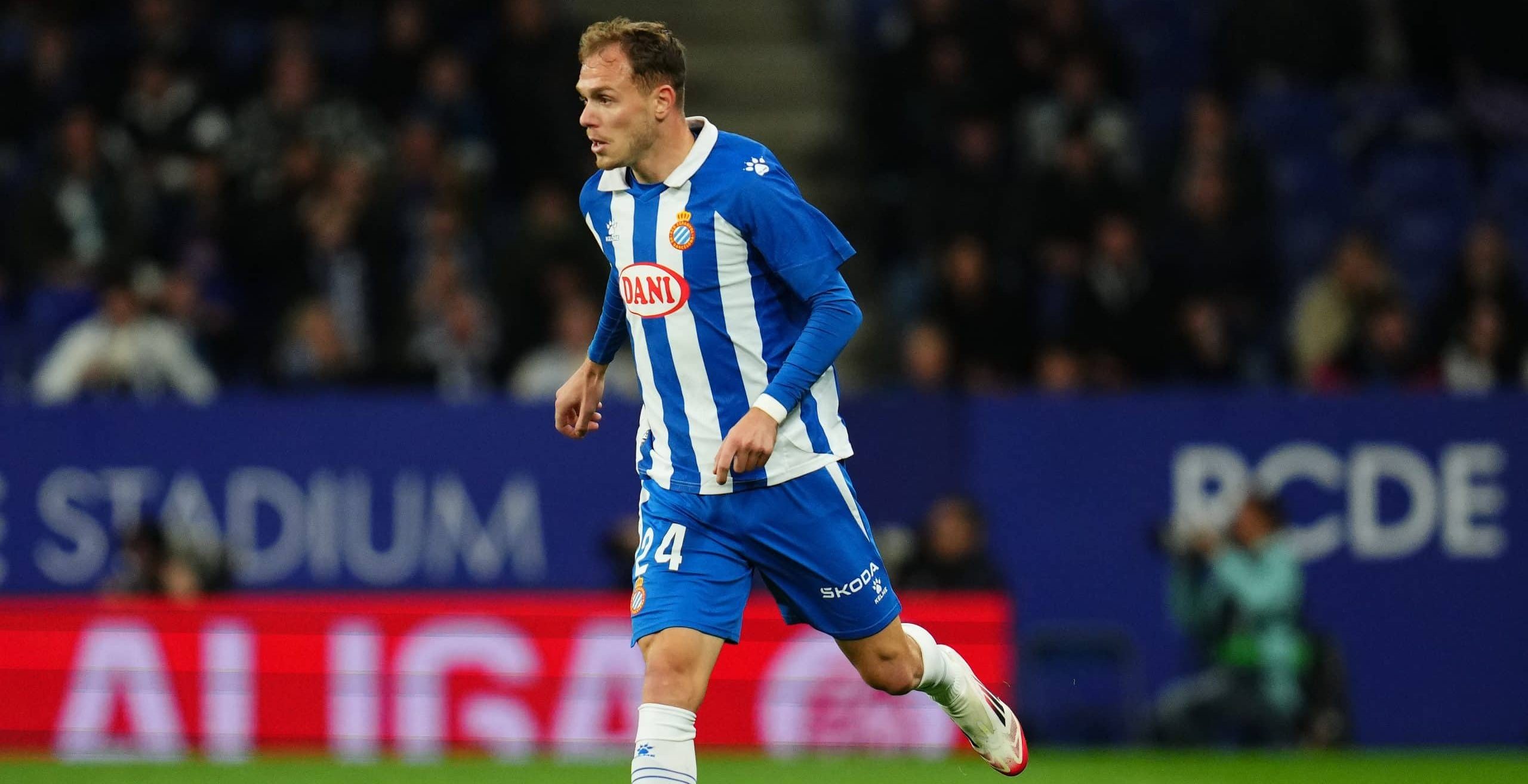 Irvin Cardona sous le maillot de l'Espanyol Barcelone