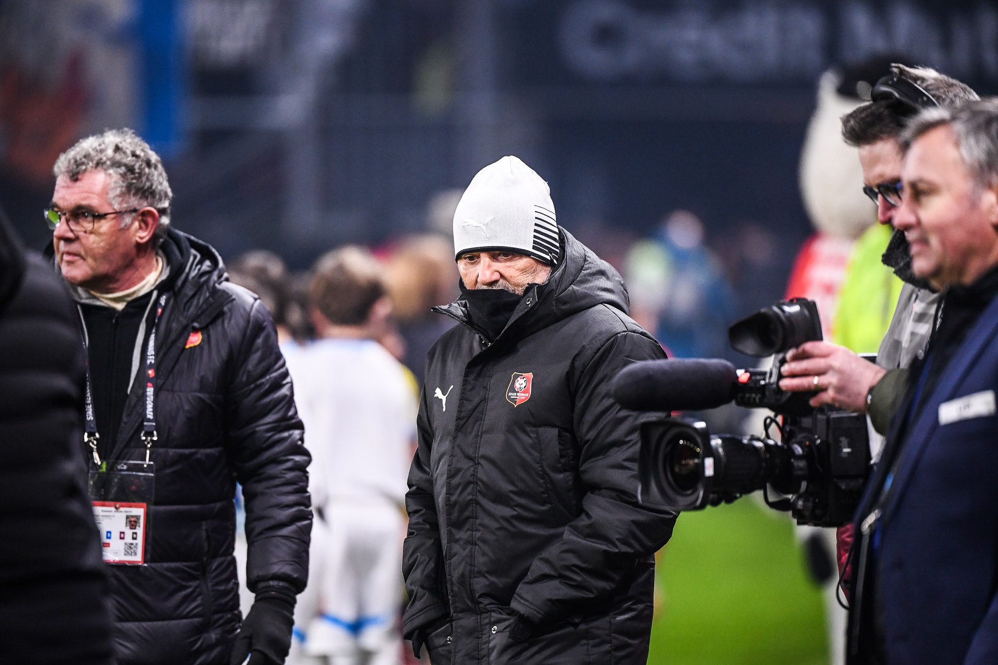 Jorge Sampaoli, le coach du Stade Rennais, est dans le dur.