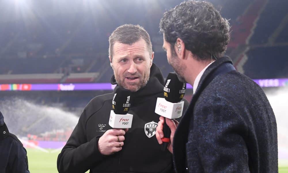 Eirik Horneland, coach de l'ASSE, s'est exprimé.