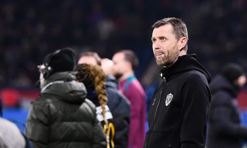 L'entraîneur de l'ASSE, Eirik Horneland, lors du match face au PSG.