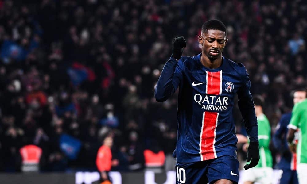 Ousmane Dembélé est plus qu'incertain pour RC Lens - PSG.