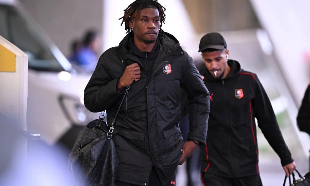 Christopher Wooh, le défenseur du Stade Rennais.