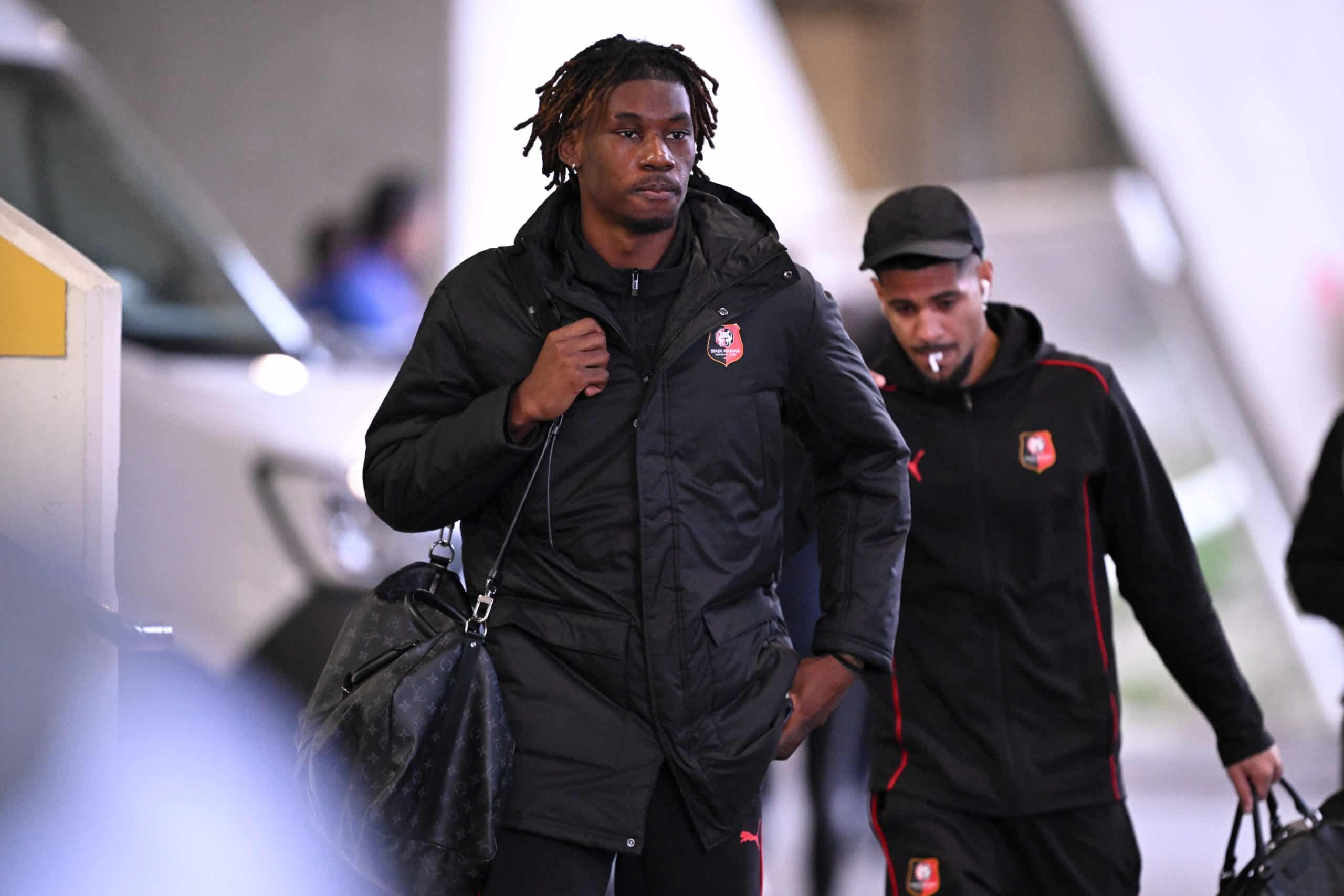 Christopher Wooh, le défenseur du Stade Rennais.