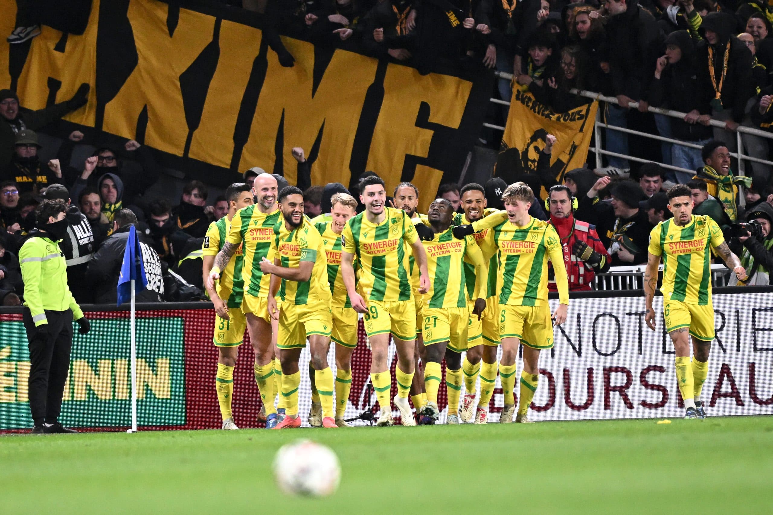 Les joueurs du FC Nantes