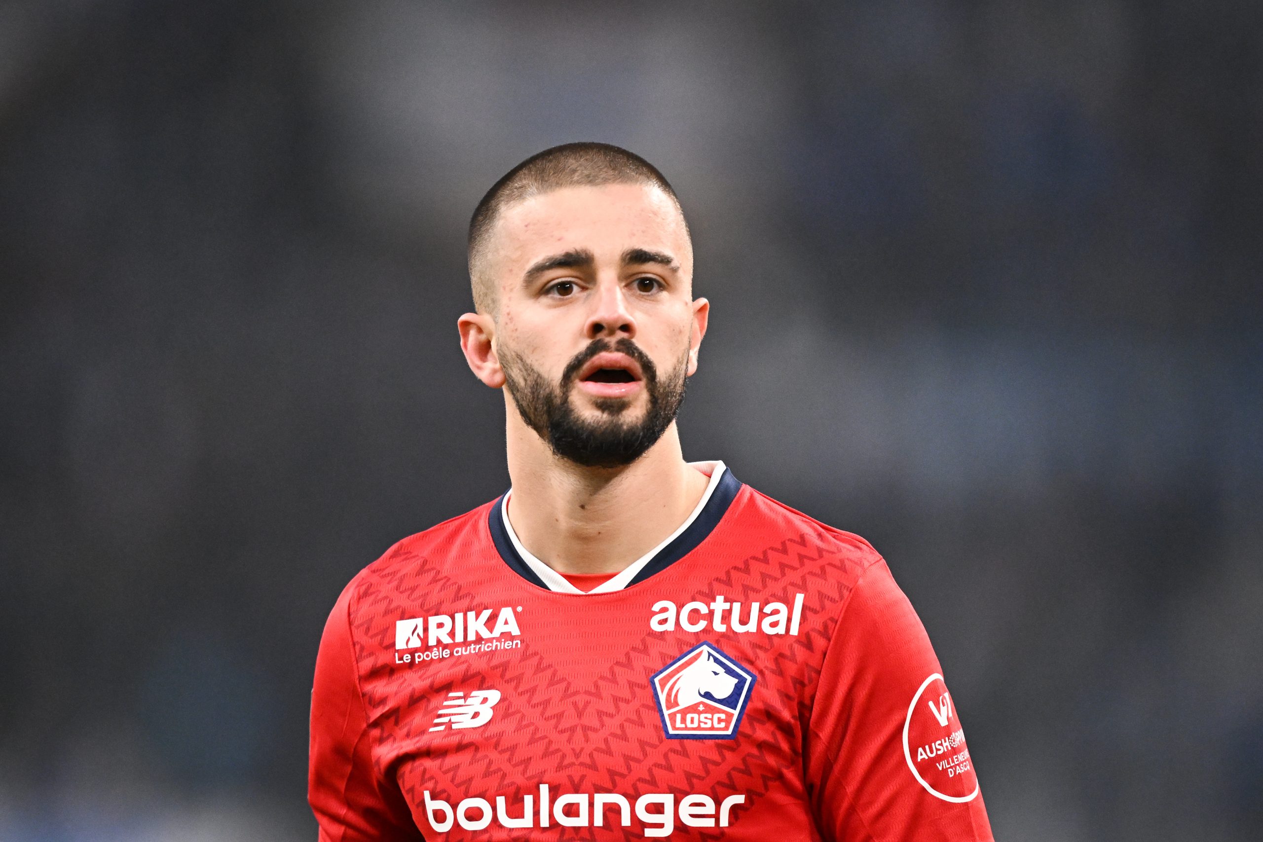 Edon Zhegrova, lors de son dernier match avec le LOSC la saison dernière... à Marseille.